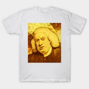 Samuel Johnson Golden Portrait | Samuel Johnson Artwork 9 T-Shirt